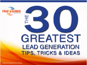 Lead generation tips tricks and ideas